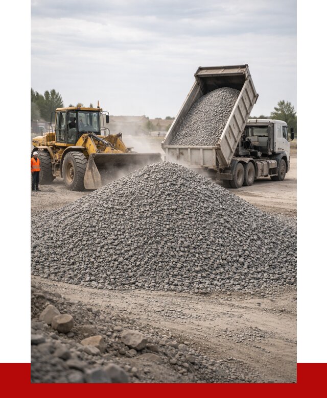Купить щебень с доставкой в Черногорске от 2552 руб. | ПРОНЕРУДЧрн
