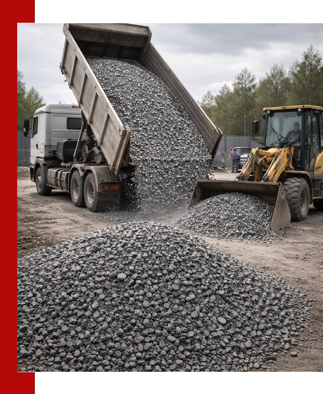 Доставка и продажа щебня гранитного в Черногорске