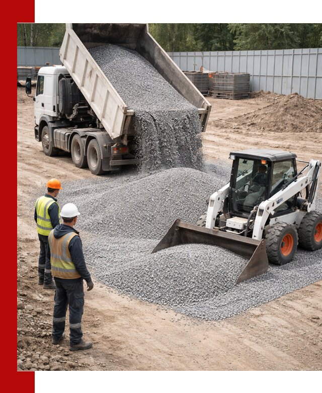 Доставка и продажа гранитного щебня фракции 0-5 в Черногорске