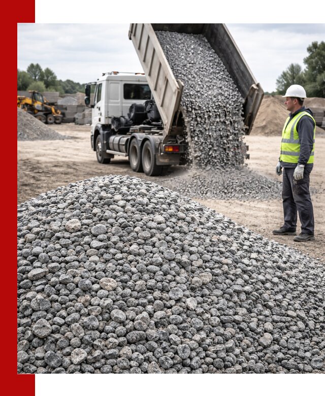 Доставка и продажа гранитного щебня фракции 5-20 в Черногорске