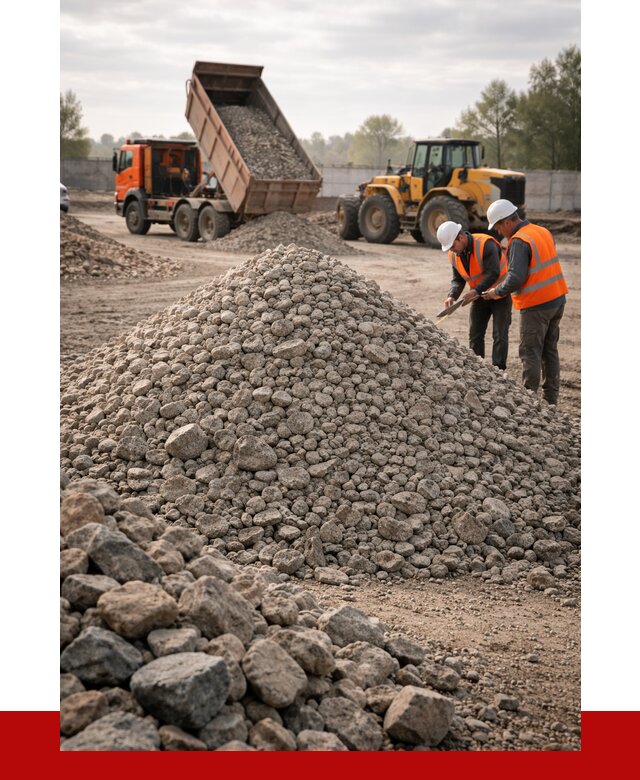 Гранитный щебень фракция 40-70 в Черногорске от 2552 руб ПРОНЕРУДЧрн