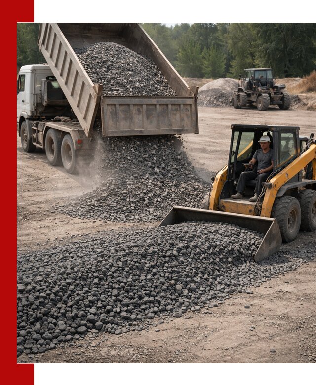 Гранитный щебень фракция 40-70 с доставкой в Черногорске
