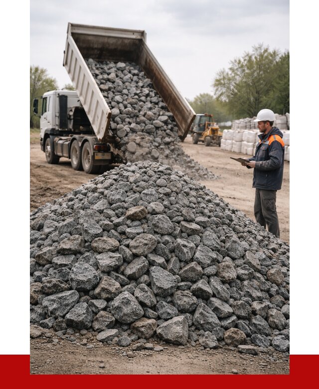 Гранитный щебень фракция 100-200 в Черногорске от 4287 р. ПРОНЕРУДЧрн