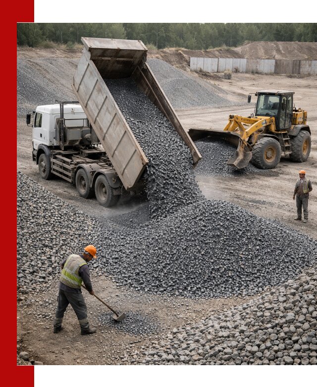 Щебень габбро-диабаз фр. 5-20 с доставкой в Черногорске
