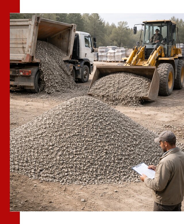Гравийный щебень фракция 5–10 с доставкой в Черногорске
