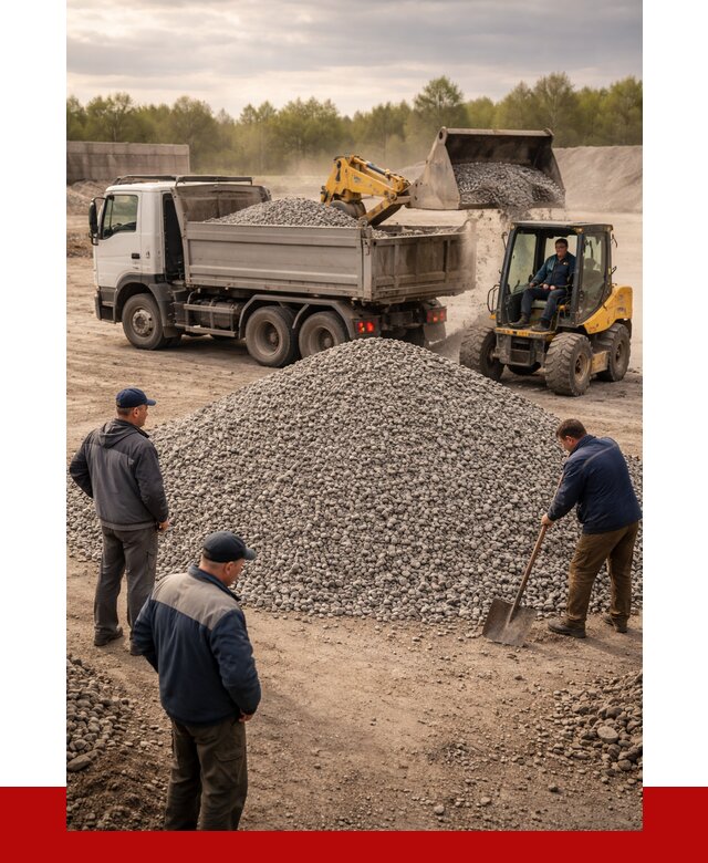 Гравийный щебень фракция 5-20 в Черногорске от 2450 р. ПРОНЕРУДЧрн