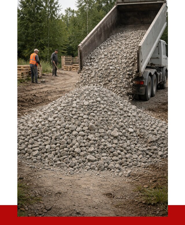 гравийный щебень фракция 70-120 в Черногорске от 2501 р. ПРОНЕРУДЧрн