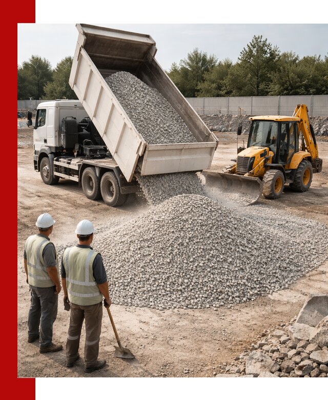 Купить известняковый щебень фракции 5–10 мм с доставкой в Черногорске