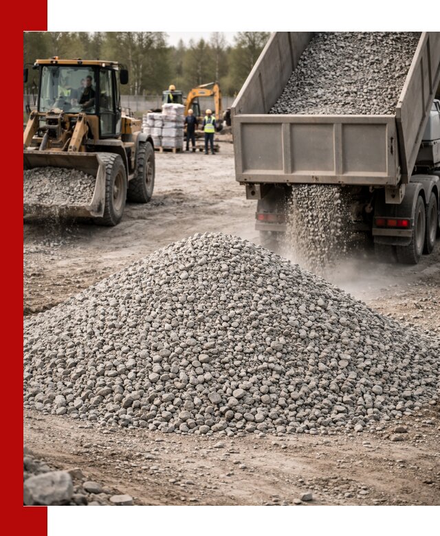 Вторичный щебень фракции 5-20 в Черногорске — доставка и продажа крупнотоннажно