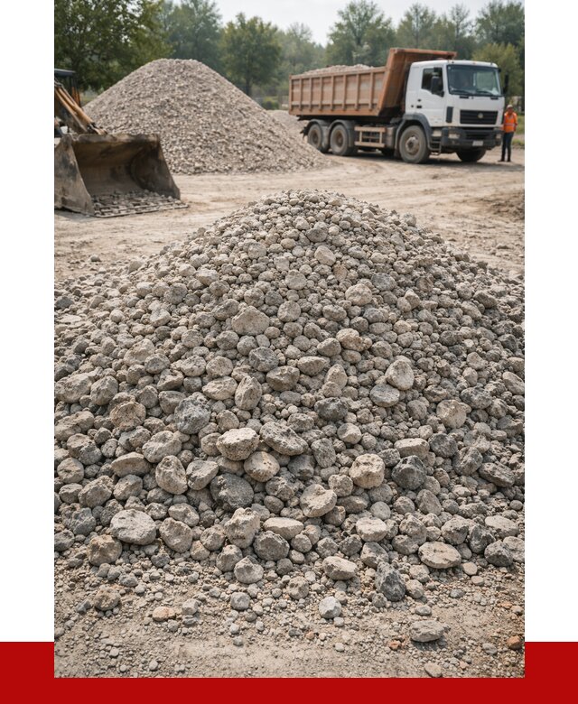 Вторичный щебень фракция 20-40 в Черногорске от 2246 р ПРОНЕРУДЧрн