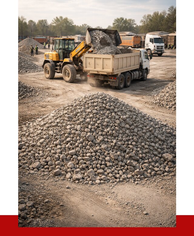 Вторичный щебень фракция 40-70 в Черногорске от 1776 р, ПРОНЕРУДЧрн