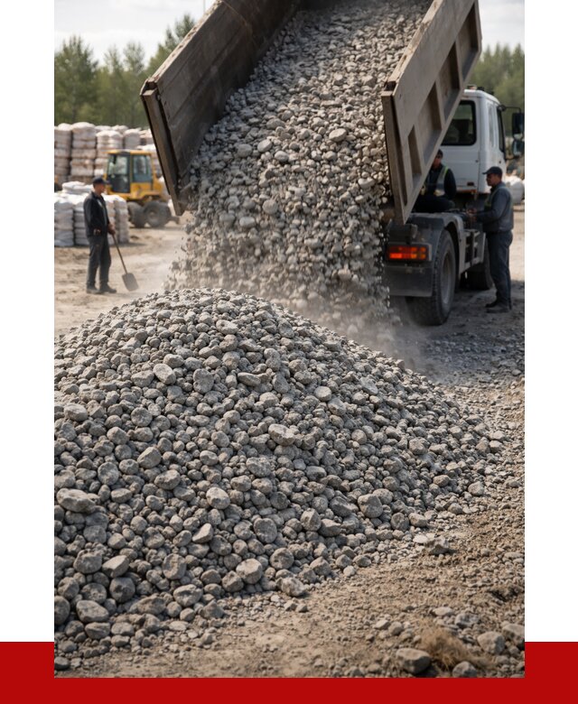 Бетонный щебень фракция 40-70 в Черногорске от 1837 р. ПРОНЕРУДЧрн