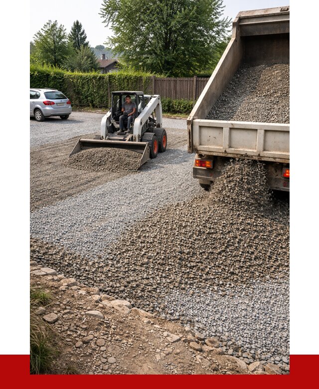 Щебень для парковки в Черногорске с доставкой от 1225 р.| ПРОНЕРУДЧрн