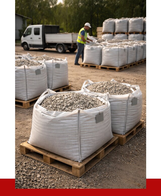 Щебень в мешках с доставкой в Черногорске от 4287 р. | ПРОНЕРУДЧрн