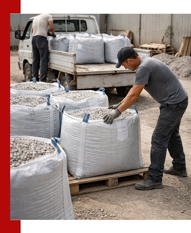 Доставка щебня в мешках по выгодным ценам в Черногорске