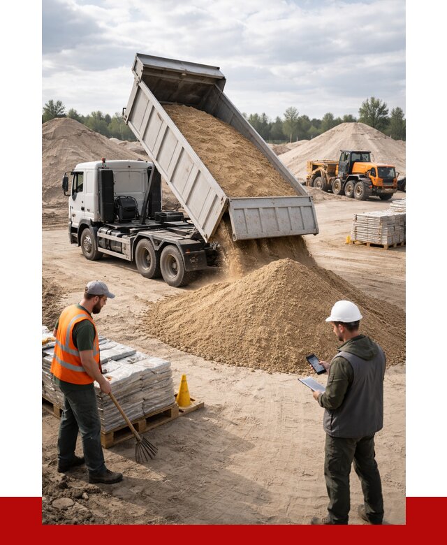 Карьерный песок с доставкой в Черногорске от 3675 р. ПРОНЕРУДЧрн