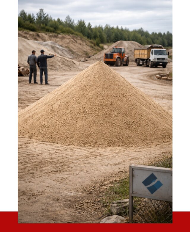 Карьерный песок навалом в Черногорске от 1837 р. | ПРОНЕРУДЧрн