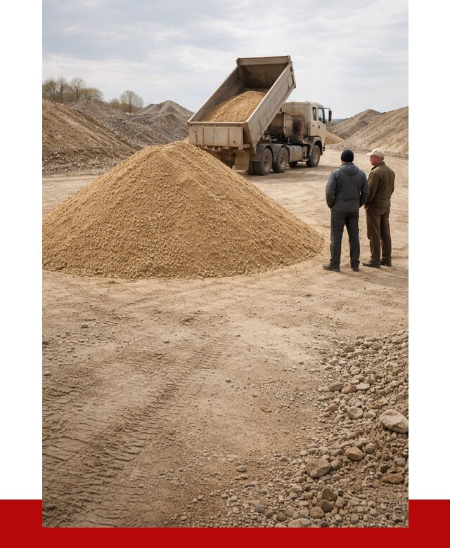 Карьерный песок крупнозернистый в Черногорске от 8676 р | ПРОНЕРУДЧрн