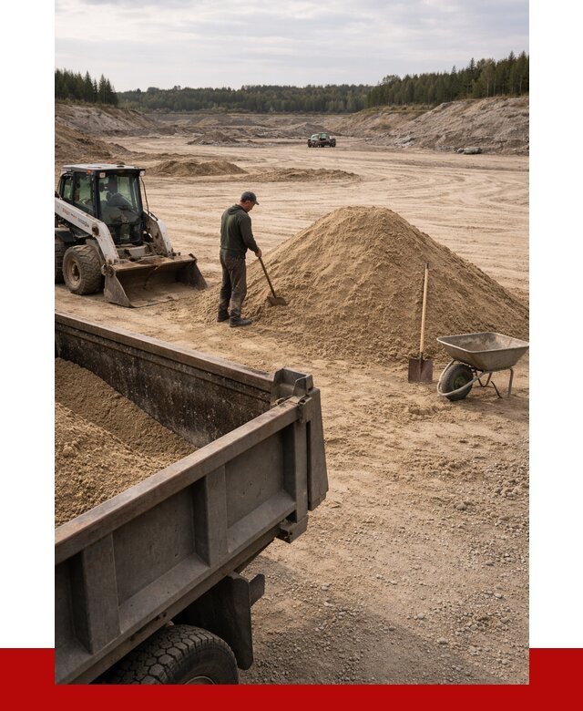 Карьерный песок среднезернистый в Черногорске, от 2246 р. ПРОНЕРУДЧрн