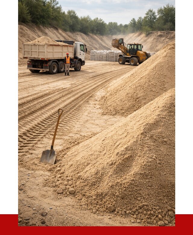 Карьерный песок мелкозернистый в Черногорске от 9186 р. | ПРОНЕРУДЧрн