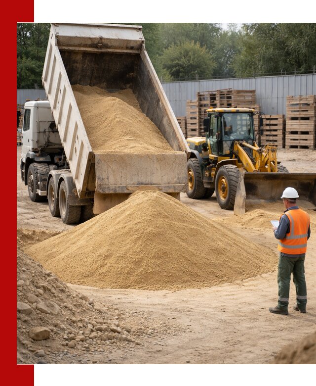 Доставка карьерного мелкозернистого песка в Черногорске