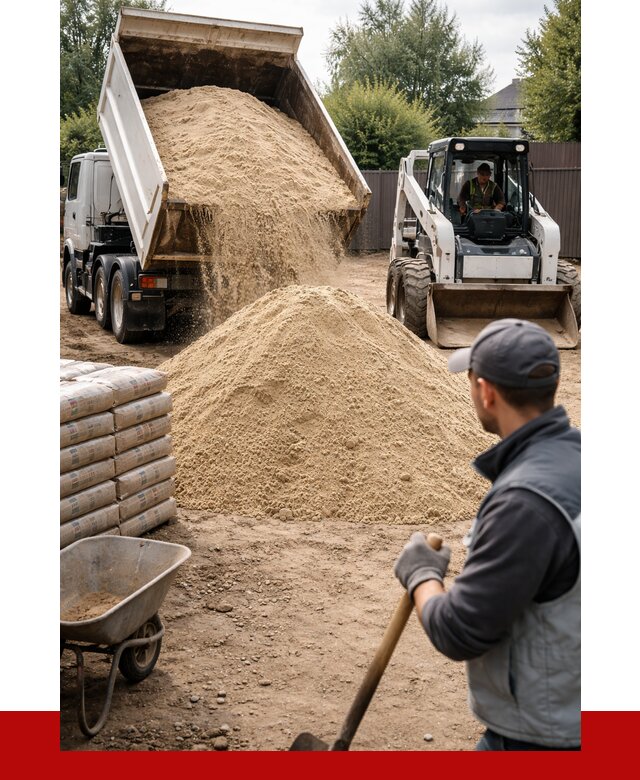 Мытый речной песок с доставкой в Черногорске от 1480 р. | ПРОНЕРУДЧрн