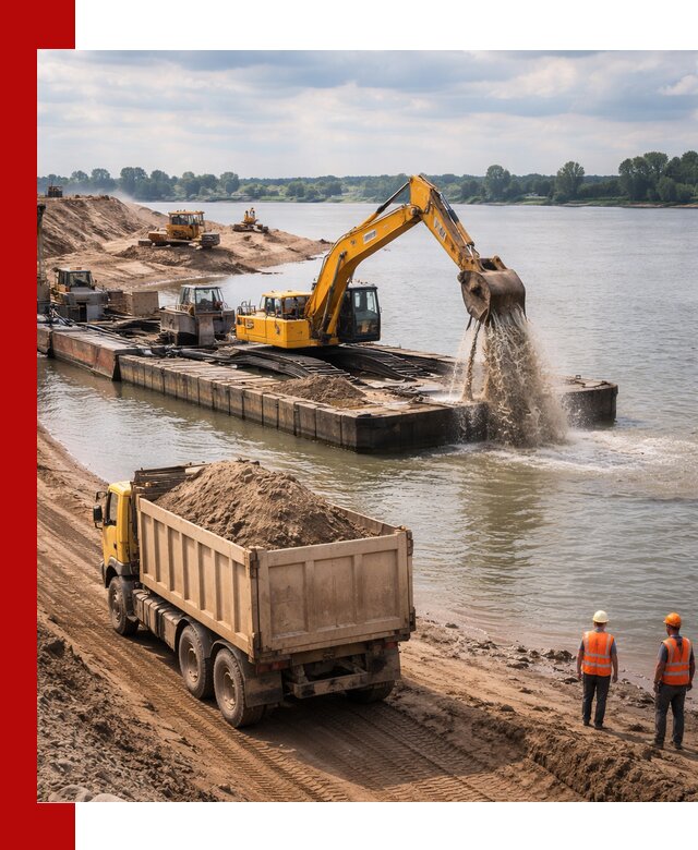 Намывной песок с доставкой в Черногорске оптом и в розницу