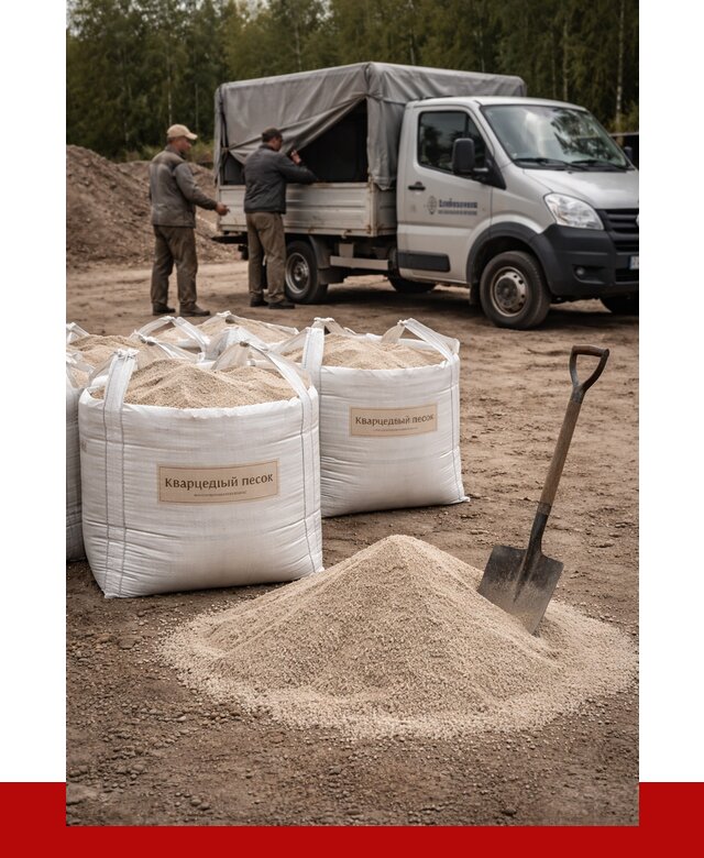 Кварцевый песок для пескоструя в Черногорске от 4593 р. | ПРОНЕРУДЧрн