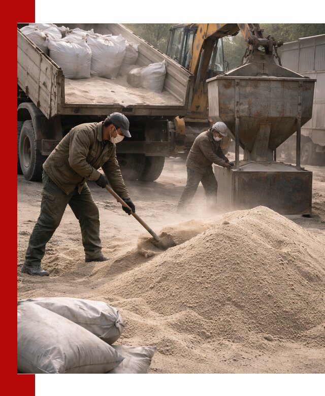 Кварцевый песок для пескоструя в Черногорске — доставка и качество