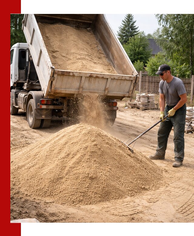 Доставка сухого песка самосвалами в Черногорске