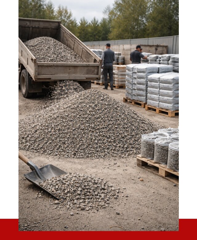 Гравий фракция 5-20 в Черногорске купить от 2348 р. ПРОНЕРУДЧрн
