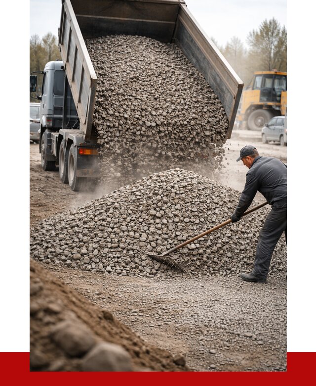 Гравий фракция 20-40 в Черногорске от 2552 р. доставка | ПРОНЕРУДЧрн