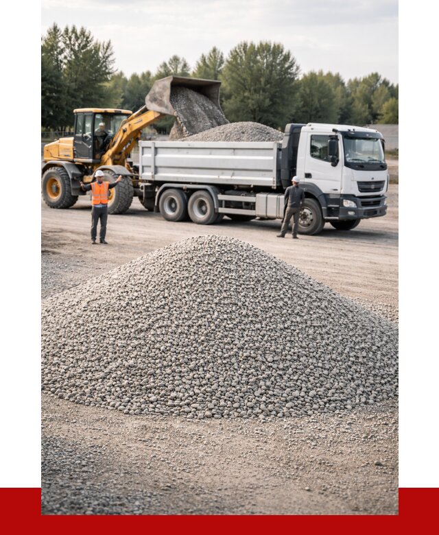Купить мытый гравий в Черногорске от 3572 р, доставка ПРОНЕРУДЧрн