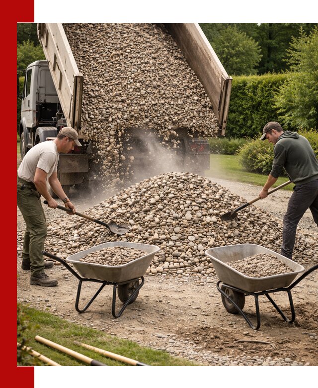 Доставка и продажа декоративной гальки в Черногорске