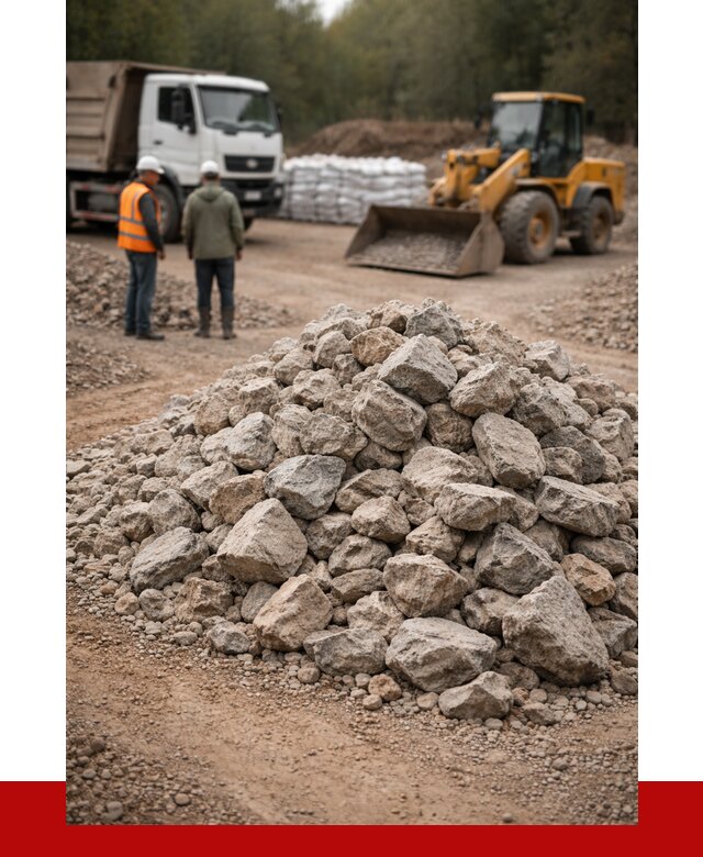 Купить бутовый камень с доставкой в Черногорске от 2348 р. | ПРОНЕРУДЧрн
