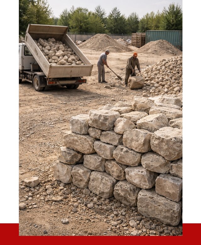 Бутовый камень известняковый в Черногорске от 4287 р. | ПРОНЕРУДЧрн