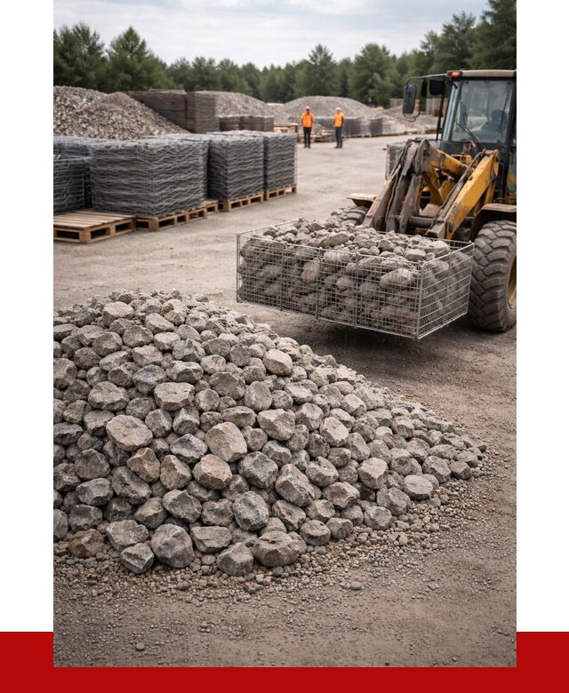 Камень для габионов фракция 70-150 в Черногорске от 4287 р. | ПРОНЕРУДЧрн