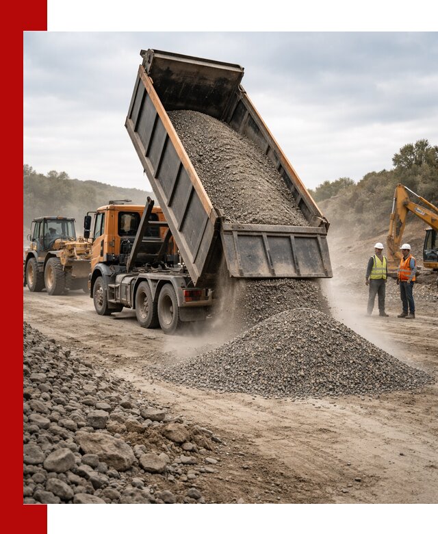 Щебёночно-песчаная смесь ЩПС С1 с доставкой в Черногорске