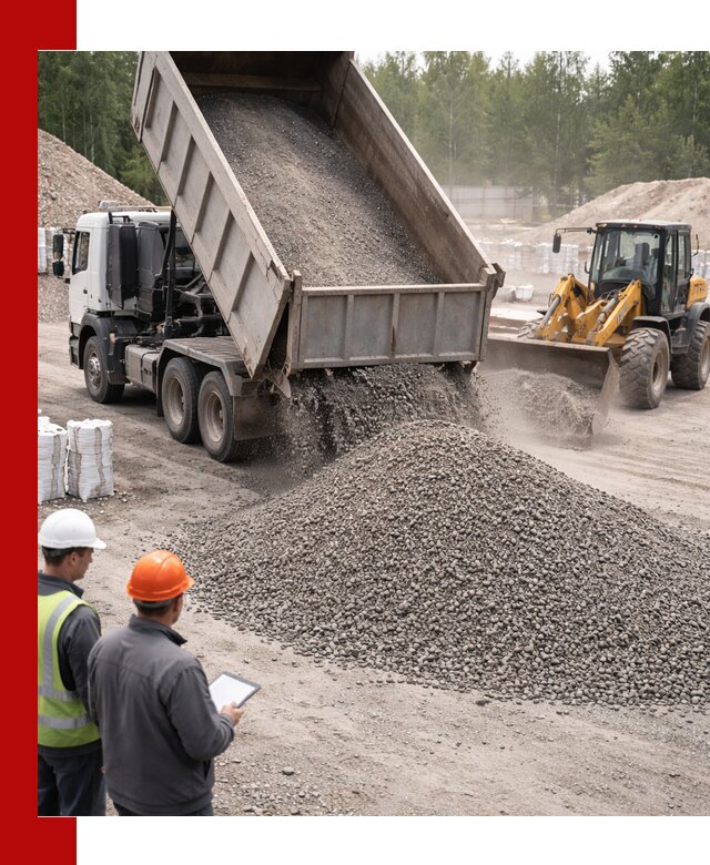 Доставка и продажа гранитного отсева 0-10 в Черногорске