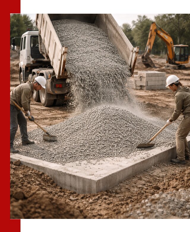 Доставка и продажа отсева для бетона в Черногорске