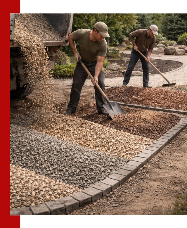 Декоративная крошка для ландшафта в Черногорске — продажа и доставка