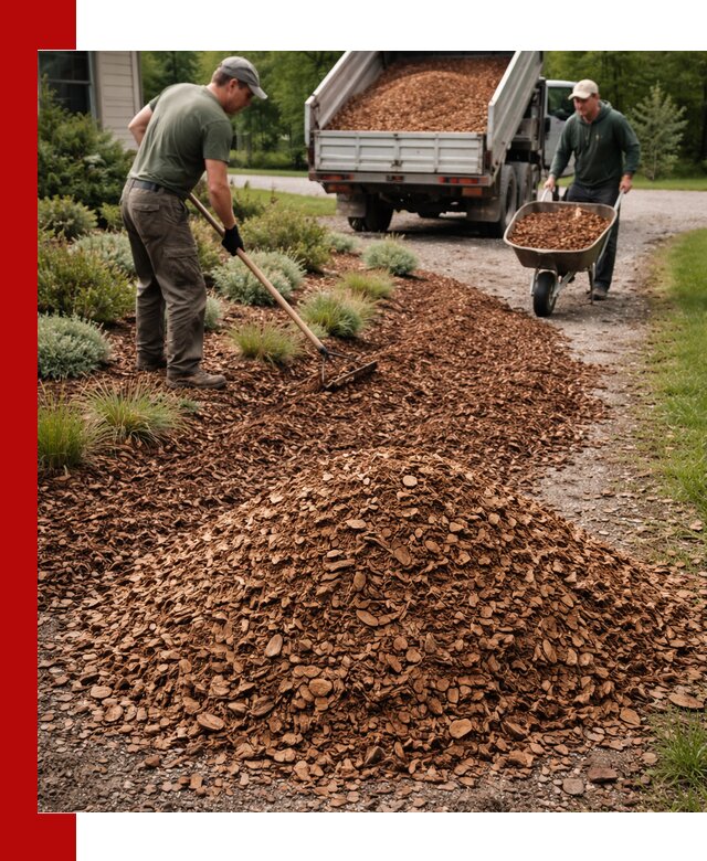 Крошка для мульчирования с доставкой в Черногорске