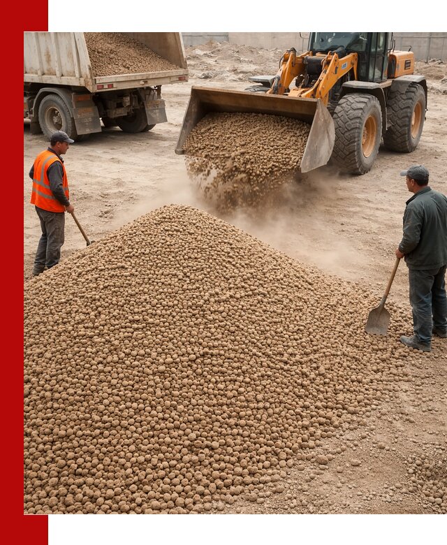 Керамзит фракция 10-20 с доставкой в Черногорске