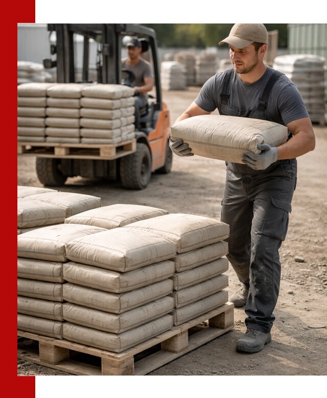 Доставка цемента в мешках оптом и в розницу в Черногорске