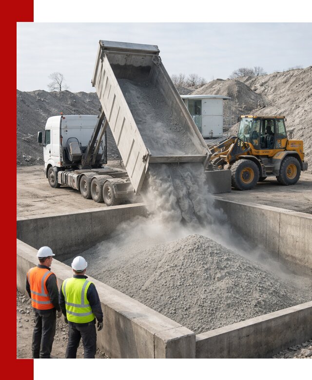 Доставка цемента навалом в Черногорске крупными партиями