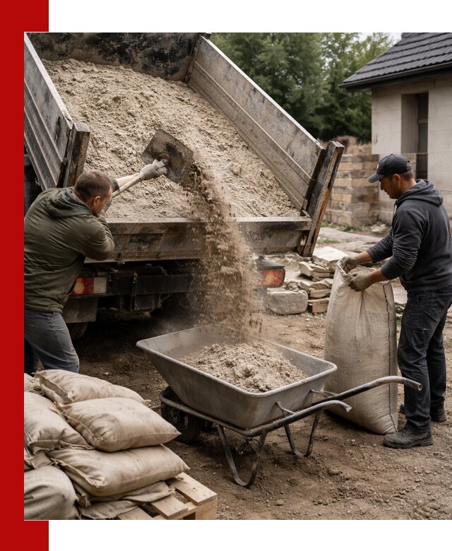 Качественная сухая смесь для кладки с доставкой в Черногорске