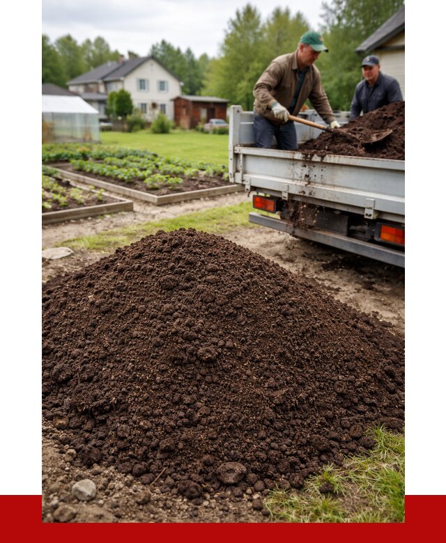 Плодородный грунт в Черногорске с доставкой от 4287 р. | ПРОНЕРУДЧрн