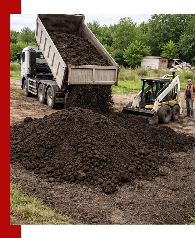 Поставка плодородной земли с доставкой самосвалом в Черногорске
