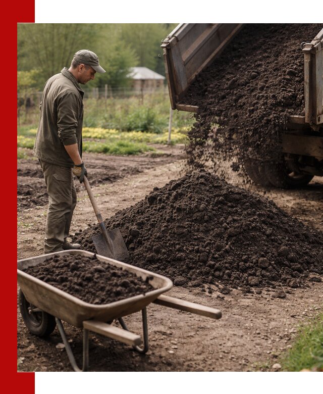 Доставка качественной земли для огорода в Черногорске
