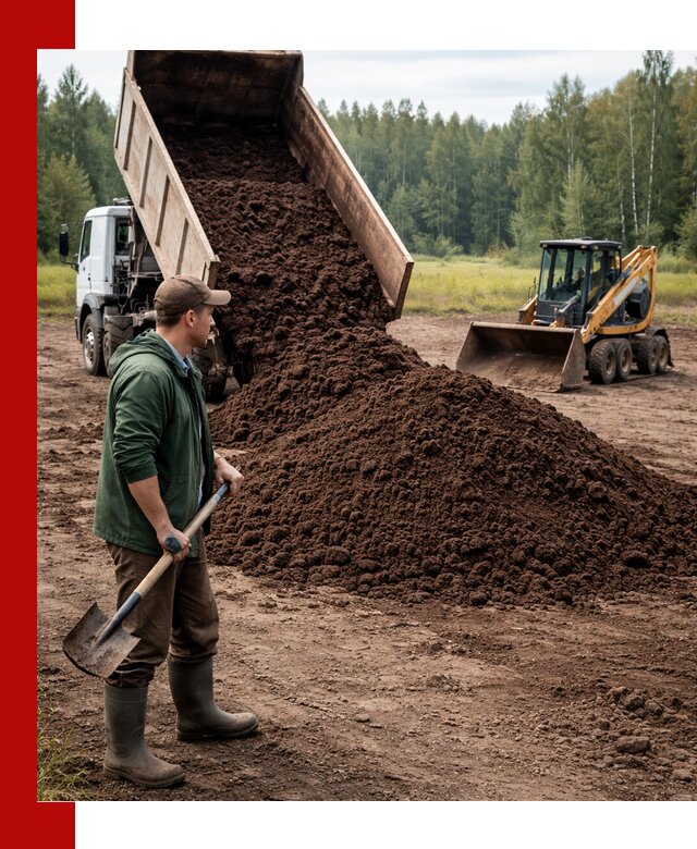 Купить верховой торф с доставкой в Черногорске для садоводства и растений